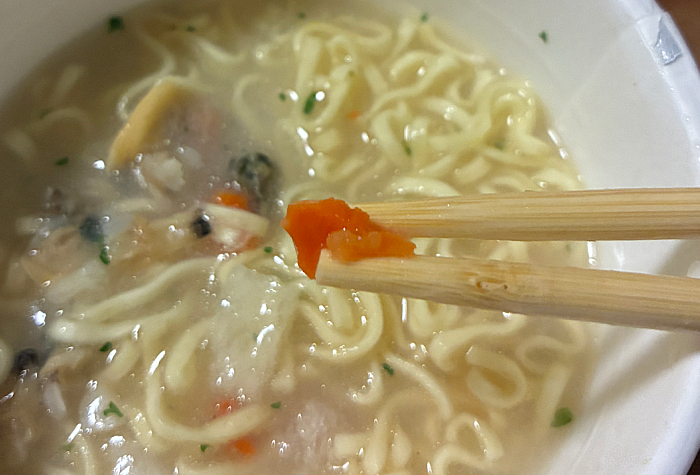 セブンプレミアム クラムチャウダー味ヌードル