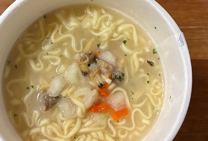 セブンプレミアム クラムチャウダー味ヌードル