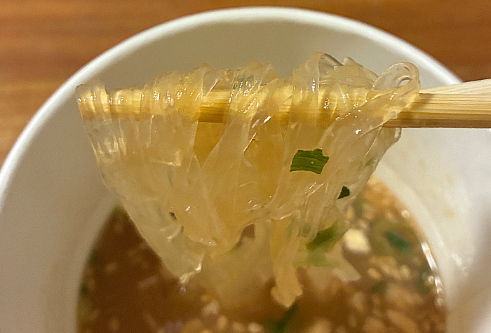 スープはるさめ 味噌らぁめん味