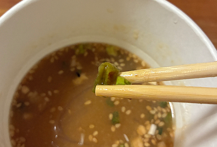 スープはるさめ 味噌らぁめん味