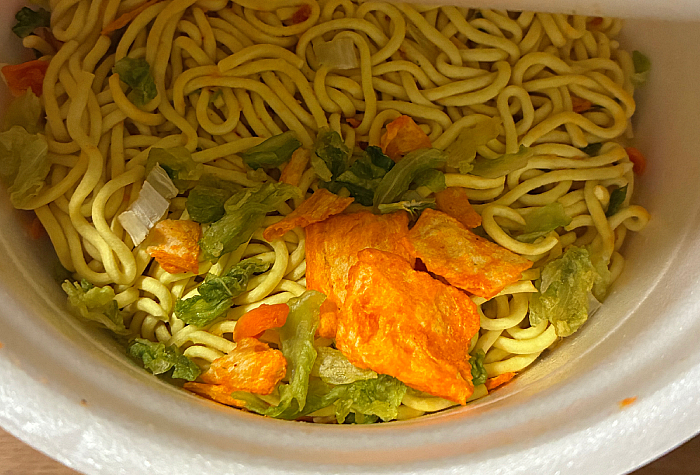 スーパーカップ1.5倍 キムチ鍋風ラーメン