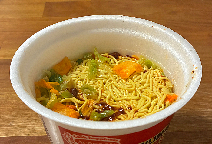 スーパーカップ1.5倍 キムチ鍋風ラーメン