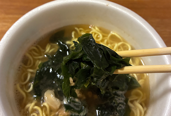 THEご当地麺×わかめ 青森煮干しラーメン
