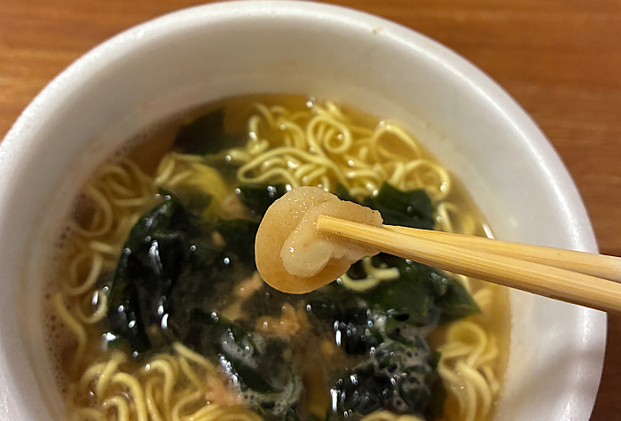 THEご当地麺×わかめ 青森煮干しラーメン