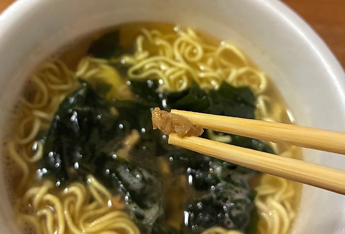 THEご当地麺×わかめ 青森煮干しラーメン