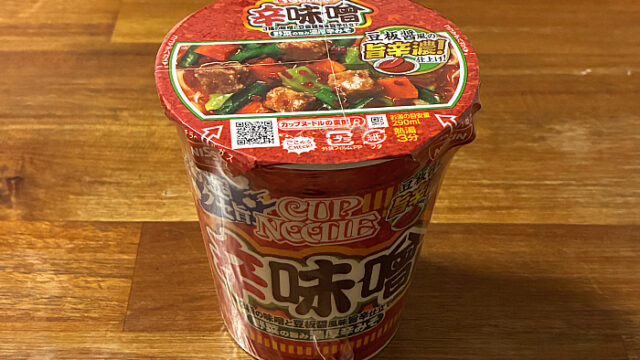 カップヌードル 辛味噌