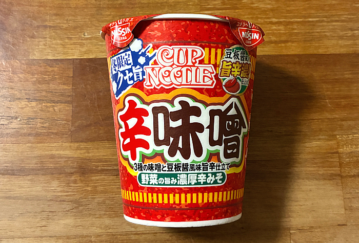 カップヌードル 辛味噌