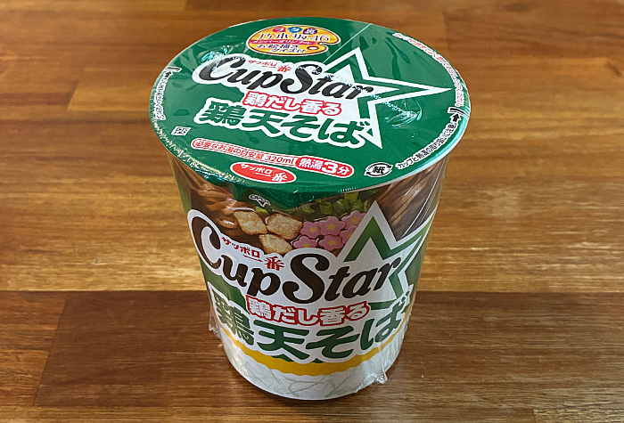カップスター 鶏天そば