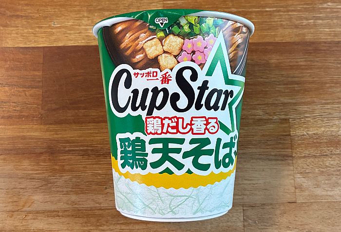 カップスター 鶏天そば