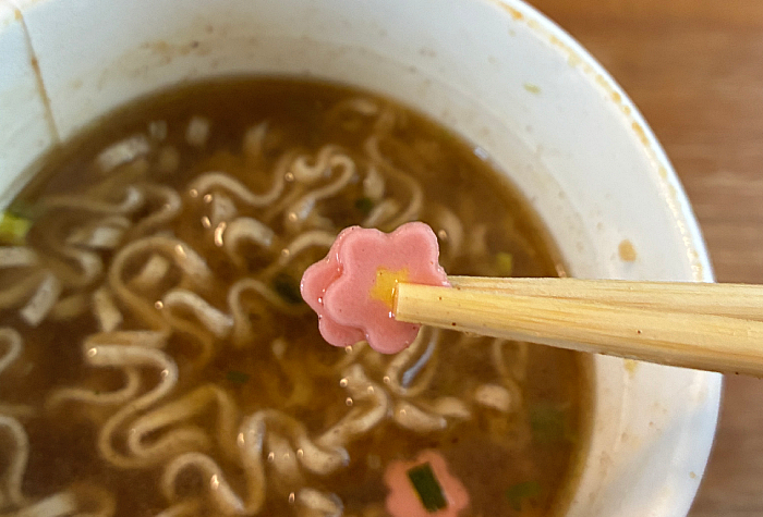 カップスター 鶏天そば