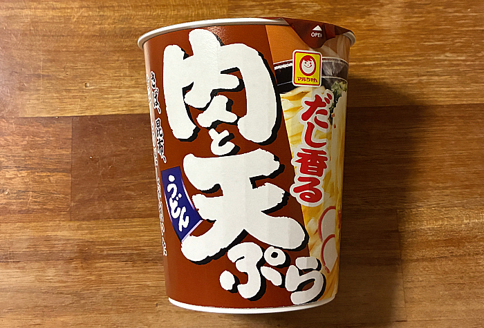 マルちゃん だし香る肉と天ぷらうどん