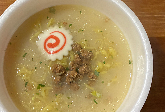 がんばれ!受験生 麺づくり 丸鶏だし塩白湯