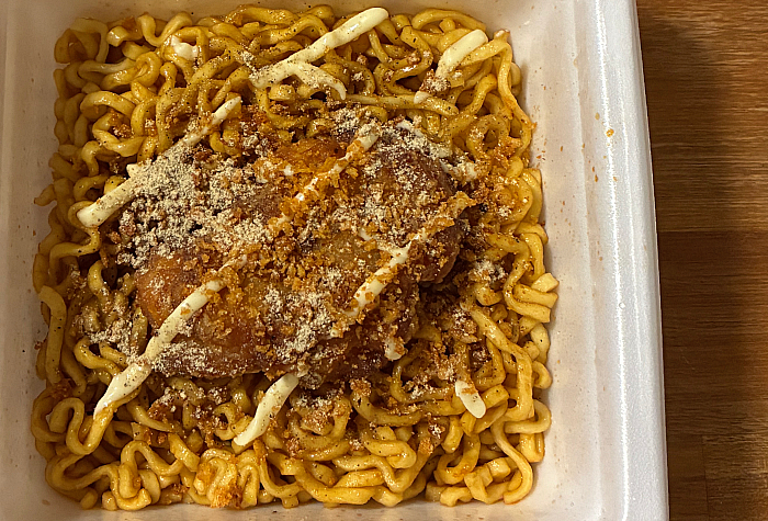 セブンプレミアム ななチキ推奨 ぶぶか油そば