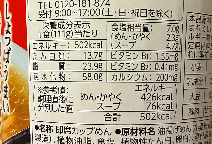 マルちゃん ちえちゃんラーメン 中華そば