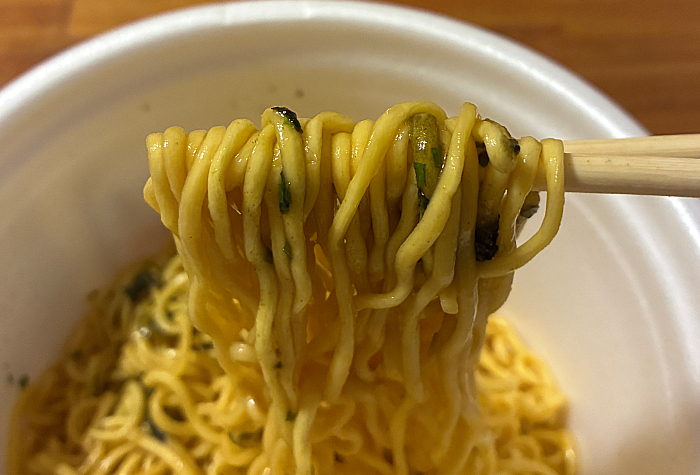 昆布水風まぜそば 鶏こく醤油味