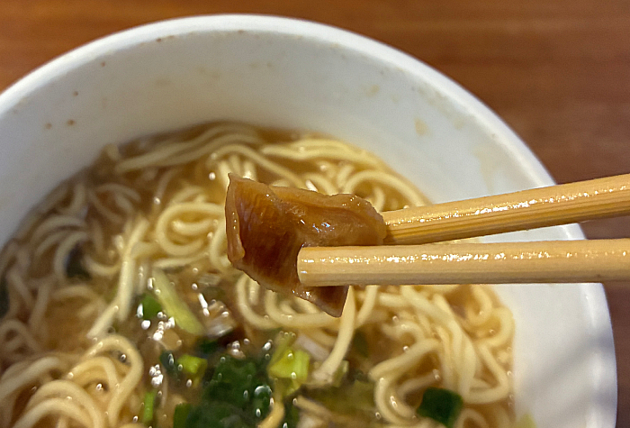 来来亭 背脂こってりラーメン葱盛り