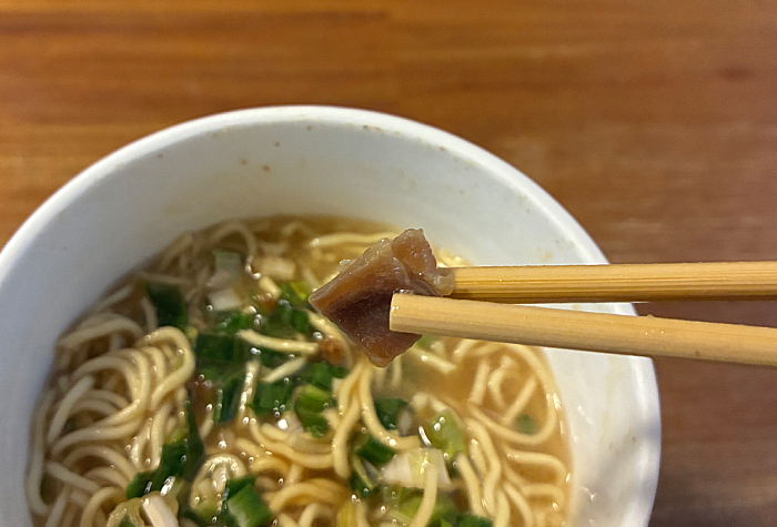 来来亭 背脂こってりラーメン葱盛り