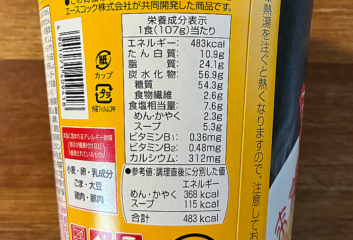 来来亭 背脂こってりラーメン葱盛り