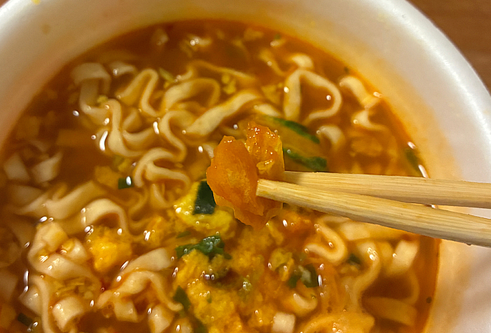 旨辛キムチチゲうどん