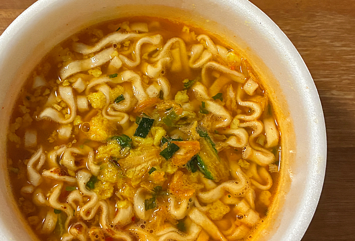 旨辛キムチチゲうどん