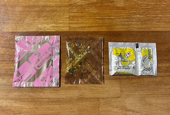 やきそば弁当 油そば風