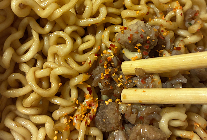 やきそば弁当 十勝豚丼味