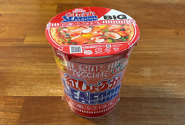 カップヌードル 紅しょうがシーフード ビッグ