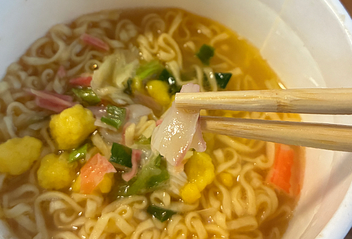 カップヌードル 紅しょうがシーフード ビッグ