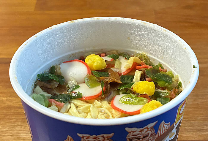 マルちゃん 縦型ビッグ 沖縄そば