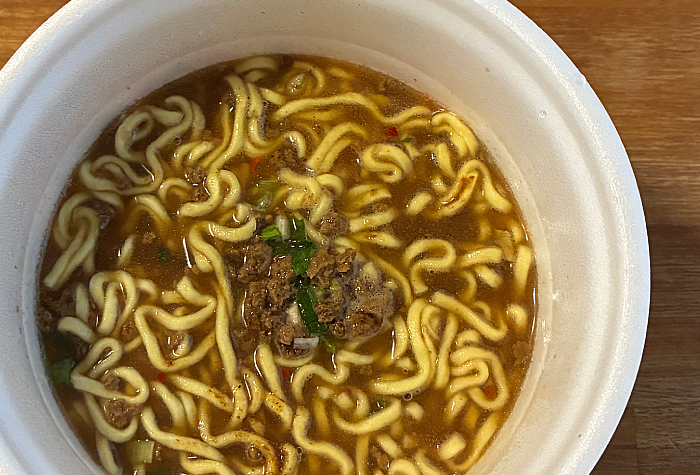 スーパーカップ超大盛り 魚介豚骨醤油ラーメン