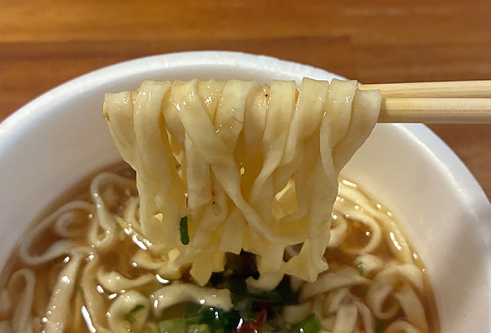 日清のどん兵衛 博多もつ鍋〆風うどん