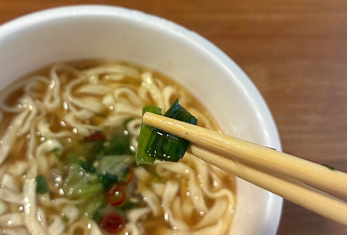 日清のどん兵衛 博多もつ鍋〆風うどん