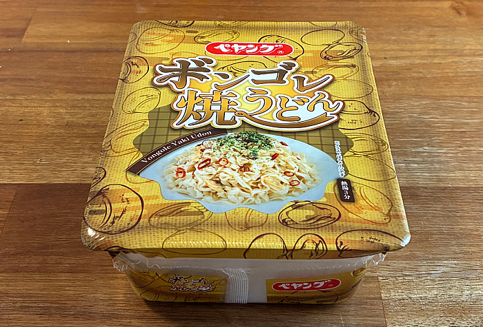 ペヤング ボンゴレ焼うどん