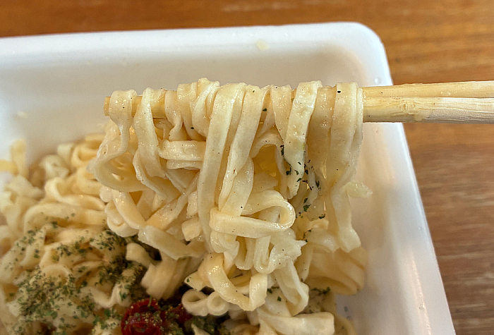 ペヤング ボンゴレ焼うどん