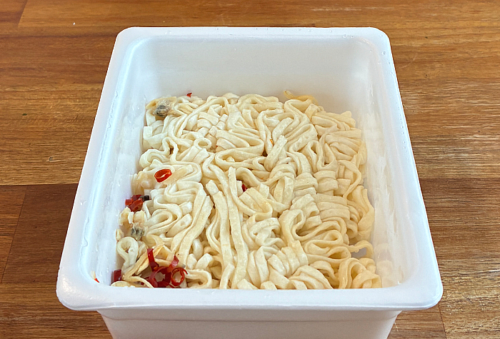 ペヤング ボンゴレ焼うどん