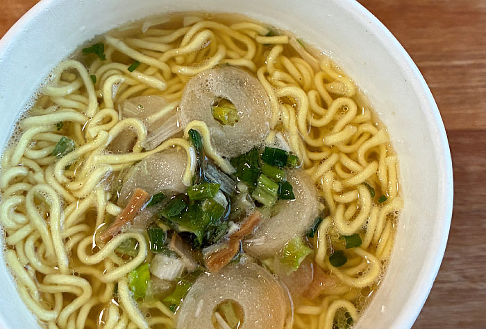 山椒香る 帆立だし塩そば