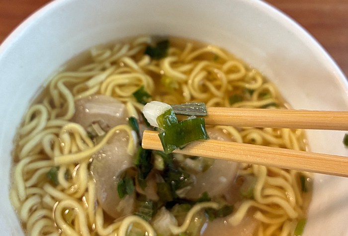 山椒香る 帆立だし塩そば