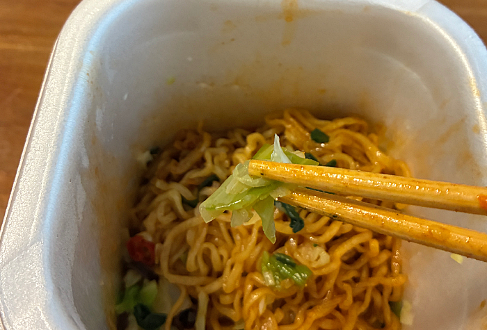 麻辣湯好きに朗報です 汁なしまぜそば 麻辣湯味