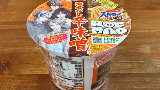 スーパーカップ 1.5倍×ROF‐MAO 海老だし辛味噌ラーメン