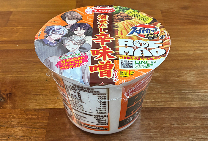 スーパーカップ 1.5倍×ROF‐MAO 海老だし辛味噌ラーメン