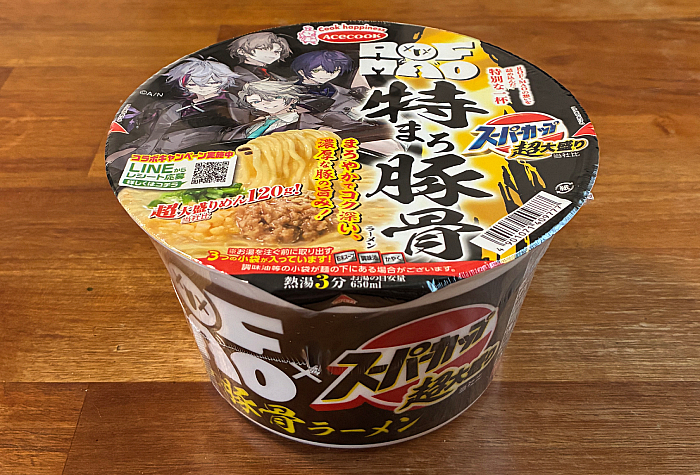 スーパーカップ超大盛り×ROF‐MAO 特まろ豚骨ラーメン