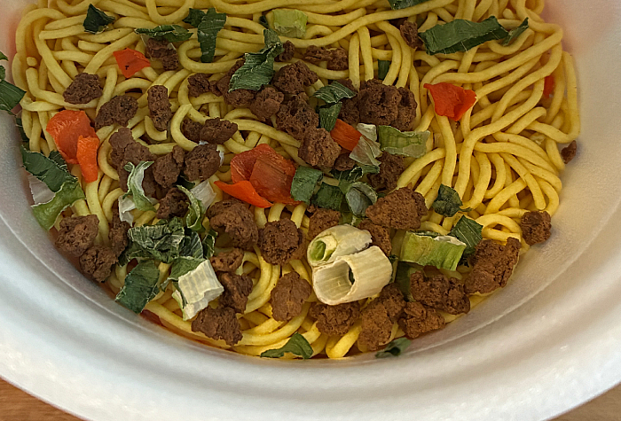 スーパーカップ1.5倍×ROF‐MAO トマトカレー味ラーメン