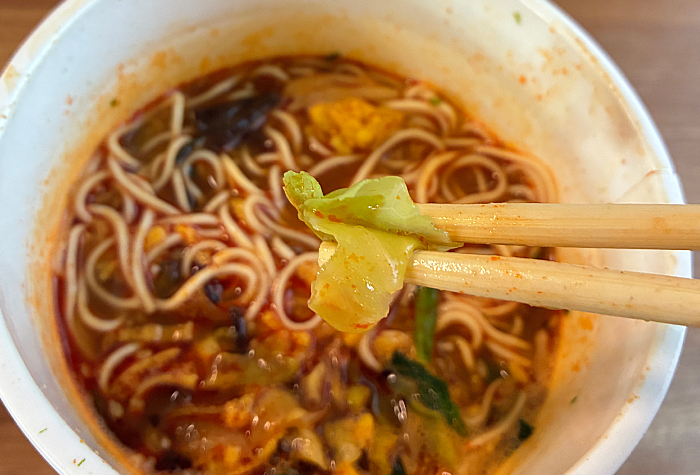 セブンプレミアム 辛だるま 激辛玉子とじ麺