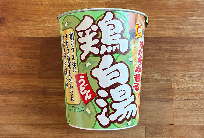 マルちゃん すだちが香る鶏白湯うどん