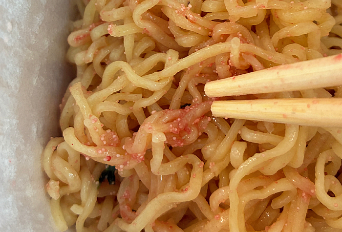 たらこ好きに朗報です 濃厚たらこ味汁なし焼そば