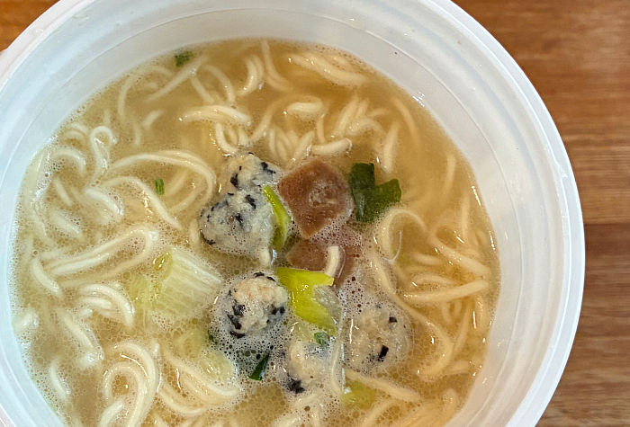 かみあり製麺監修 しじみだし塩らーめん