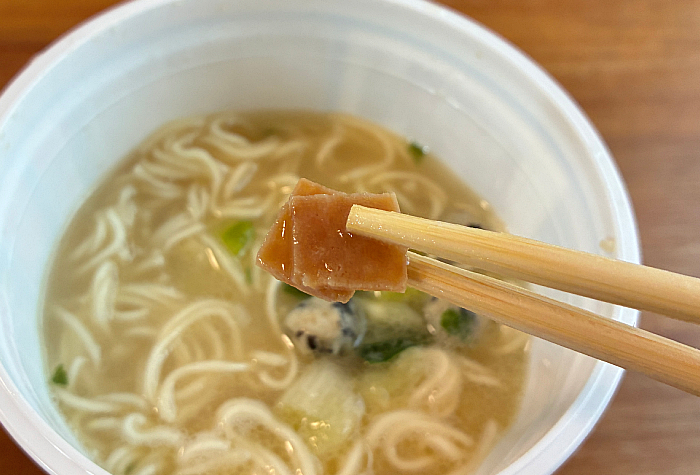 かみあり製麺監修 しじみだし塩らーめん