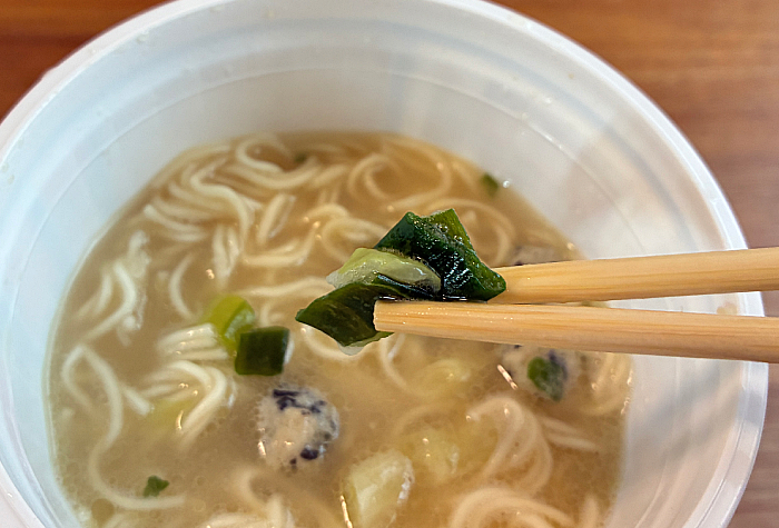 かみあり製麺監修 しじみだし塩らーめん