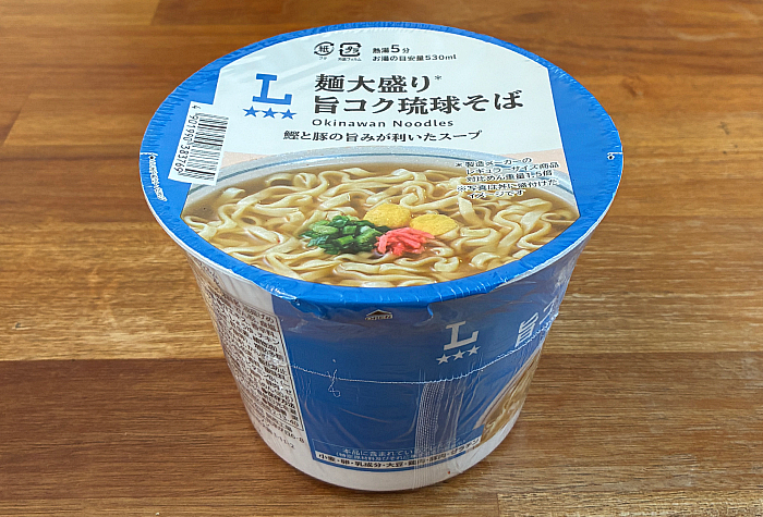 ローソン 麺大盛り 旨コク琉球そば
