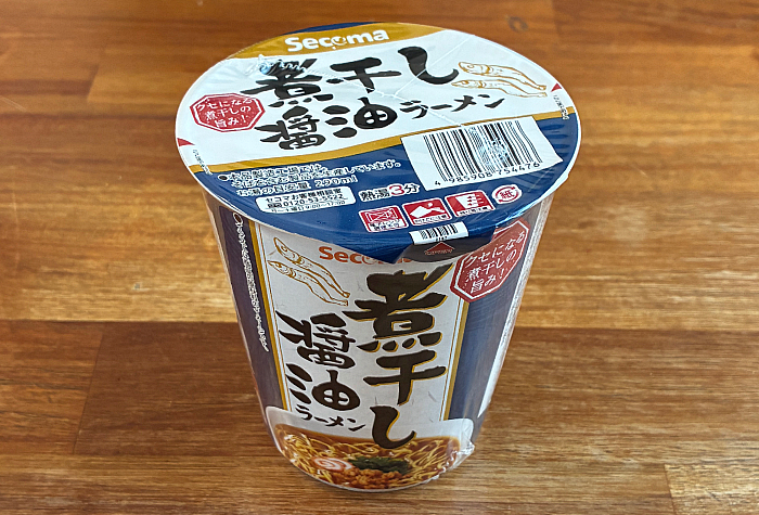 セイコーマート 煮干し醤油ラーメン